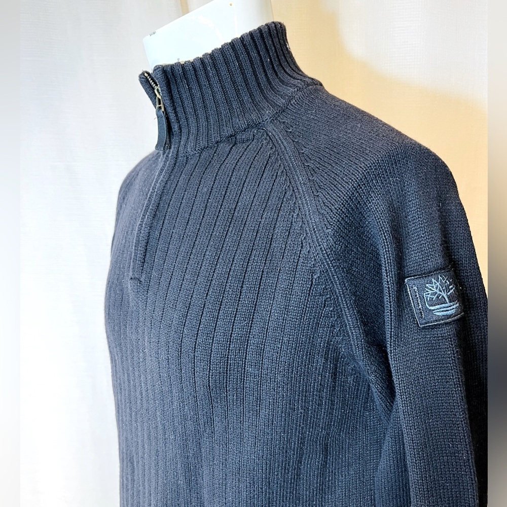 Timberland men’s 100% cotton black sweater size S
